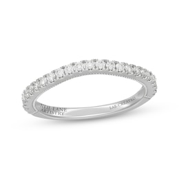 Neil Lane Artistry Lab-Grown Diamond Contour Wedding Band 1/3 ct tw 14K White Gold