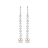 Thumbnail Image 2 of Cultured Pearl Drop Earrings Sterling Silver