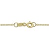 Thumbnail Image 2 of Cultured Akoya Pearl & Diamond Accent Chain Link Necklace 14K Yellow Gold 18"