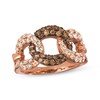 Thumbnail Image 1 of Le Vian Diamond Chain Link Ring 1 ct tw 14K Strawberry Gold