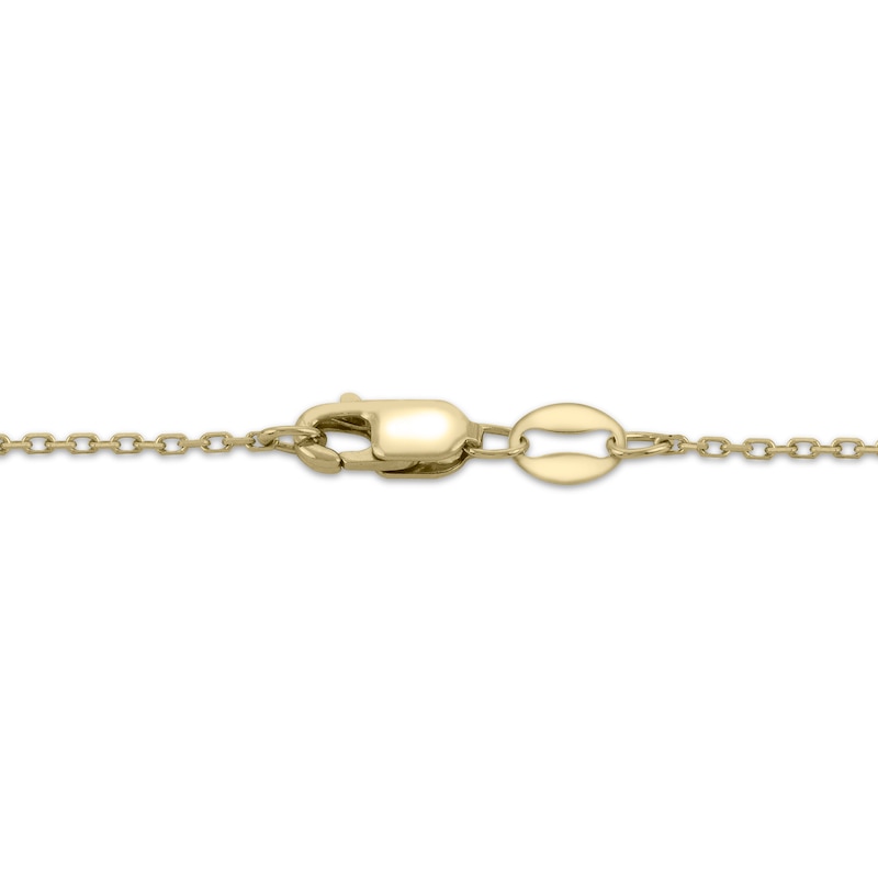 Main Image 2 of Cultured Pearl Necklace 10K Yellow Gold 18"
