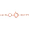 Thumbnail Image 3 of Diamond Cross Necklace 1/2 ct tw 10K Rose Gold 18"