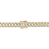 Thumbnail Image 3 of Men's Diamond Curb Chain Necklace 3-1/2 ct tw 10K Yellow Gold 20"