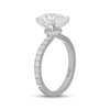 Thumbnail Image 2 of Neil Lane Artistry Oval-Cut Lab-Grown Diamond Hidden Halo Engagement Ring 3-5/8 ct tw 14K White Gold