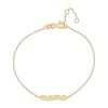 Thumbnail Image 1 of "Mama" Bracelet 14K Yellow Gold 7.25"