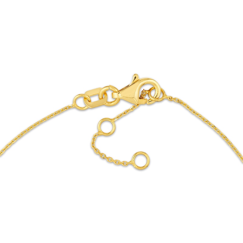 Main Image 3 of "Mama" Bracelet 14K Yellow Gold 7.25"