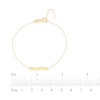 Thumbnail Image 5 of "Mama" Bracelet 14K Yellow Gold 7.25"
