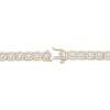 Thumbnail Image 3 of KAY Lab-Grown Diamonds Men's Cushion Link Bracelet 12-3/8 ct tw 10K Yellow Gold 8.5"