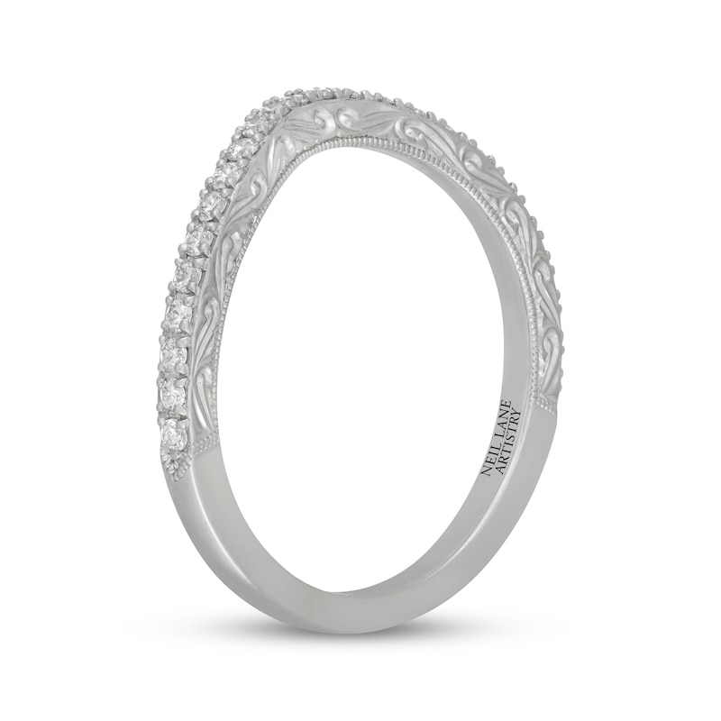 Main Image 2 of Neil Lane Artistry Heritage Lab-Grown Diamond Contour Anniversary Ring 1/4 ct tw Platinum