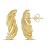 Thumbnail Image 1 of Diamond-Cut Twist Earrings 14K Yellow Gold