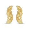 Thumbnail Image 2 of Diamond-Cut Twist Earrings 14K Yellow Gold