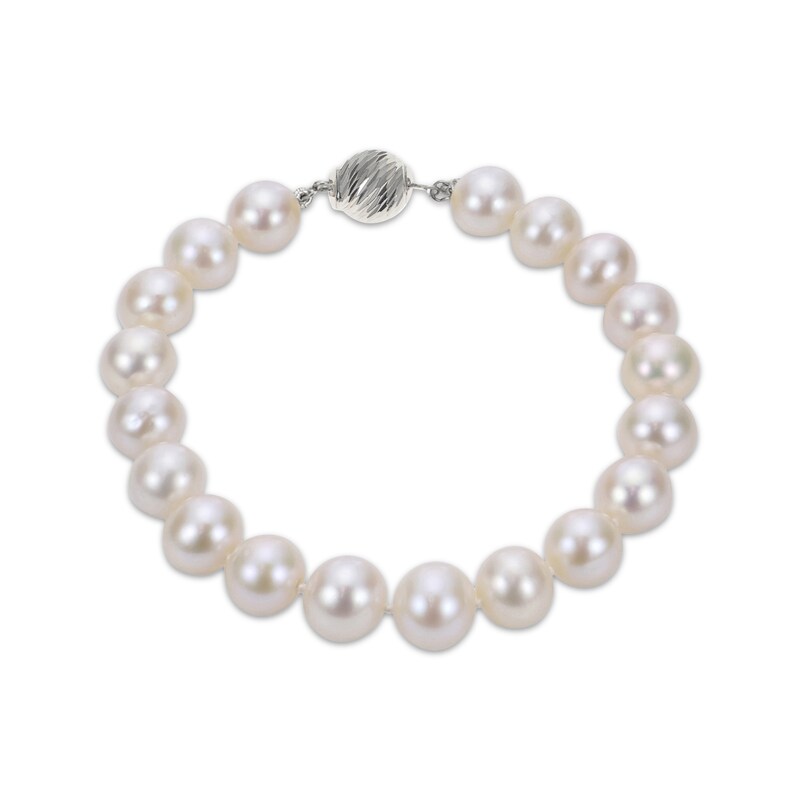 Main Image 1 of Cultured Pearl Bracelet Sterling Silver 7.5"