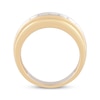 Thumbnail Image 3 of Lab-Grown Diamonds Men's Stepped Wedding Band 1 ct tw 10K Yellow Gold