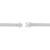 Thumbnail Image 3 of KAY Lab-Grown Diamonds Men's Square Link Line Bracelet 1 ct tw Sterling Silver 8.5"
