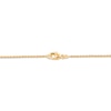 Thumbnail Image 3 of Bezel-Set Diamond Station Necklace 1/3 ct tw 14K Yellow Gold 18"