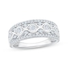 Thumbnail Image 1 of Adore Diamond Anniversary Ring 1/2 ct tw 10K White Gold