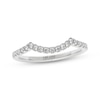 Thumbnail Image 7 of THE LEO Legacy Lab-Grown Diamond Contour Wedding Band 1/4 ct tw 14K White Gold