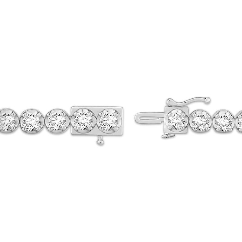 Main Image 2 of KAY Lab-Grown Diamonds Tennis Bracelet 7 ct tw 14K White Gold 7"