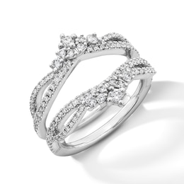 Neil Lane Diamond Enhancer Ring 5/8 ct tw 14K White Gold