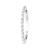 Thumbnail Image 2 of Adore Diamond Anniversary Band 1/3 ct tw Round-cut 10K White Gold