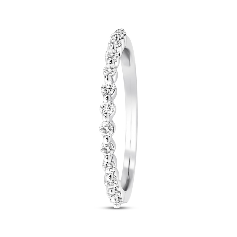 Main Image 2 of Adore Diamond Anniversary Band 1/3 ct tw Round-cut 10K White Gold