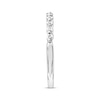 Thumbnail Image 3 of Adore Diamond Anniversary Band 1/3 ct tw Round-cut 10K White Gold