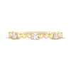Thumbnail Image 3 of Adore Diamond Stackable Beaded Anniversary Ring 1/3 ct tw 14K Yellow Gold