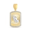 Thumbnail Image 1 of Men's Diamond Praying Hands Charm 1/10 ct tw 10K Yellow Gold