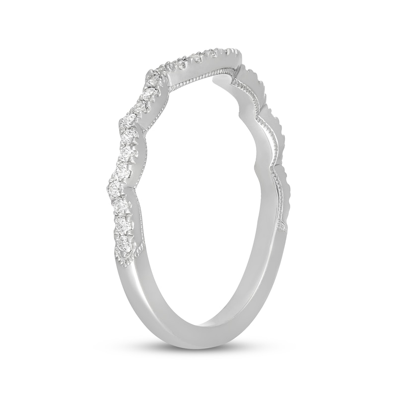 Main Image 5 of Neil Lane Diamond Contour Wedding Band 1/5 ct tw 14K White Gold