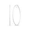 Thumbnail Image 1 of Hollow Hoop Earrings 10K White Gold 80mm