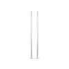 Thumbnail Image 2 of Hollow Hoop Earrings 10K White Gold 80mm