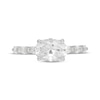 Thumbnail Image 3 of Neil Lane Artistry East West Oval-Cut Lab-Grown Diamond Engagement Ring 2-1/5 ct tw 14K White Gold