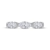 Thumbnail Image 3 of Adore Lab-Grown Diamonds Marquise-Cut East-West Anniversary Ring 2 ct tw 14K White Gold