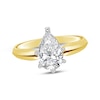 Thumbnail Image 1 of Adore Pear-Shaped Diamond Solitaire Engagement Ring 1 ct tw 14K Yellow Gold (I/I1)