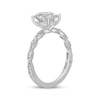 Thumbnail Image 2 of Neil Lane Artistry Oval-Cut Lab-Grown Diamond Engagement Ring 2-5/8 ct tw 14K White Gold