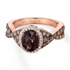 Thumbnail Image 0 of Le Vian Chocolate Quartz 5/8 ct tw Diamonds 14K Gold Ring