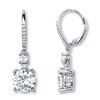 Thumbnail Image 1 of Cubic Zirconia Earrings Round-cut Sterling Silver