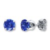 Thumbnail Image 1 of Tanzanite Earrings Sterling Silver