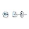 Thumbnail Image 0 of Aquamarine Earrings 14K White Gold