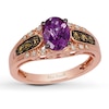 Thumbnail Image 1 of Le Vian Amethyst Ring 1/4 ct tw Diamonds 14K Strawberry Gold