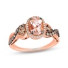 Thumbnail Image 0 of Le Vian Morganite Ring 1/2 ct tw Diamonds 14K Strawberry Gold