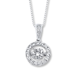 Unstoppable Love Natural White Topaz Sterling Silver Necklace