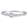 Thumbnail Image 1 of Unstoppable Love Bracelet White Topaz Sterling Silver