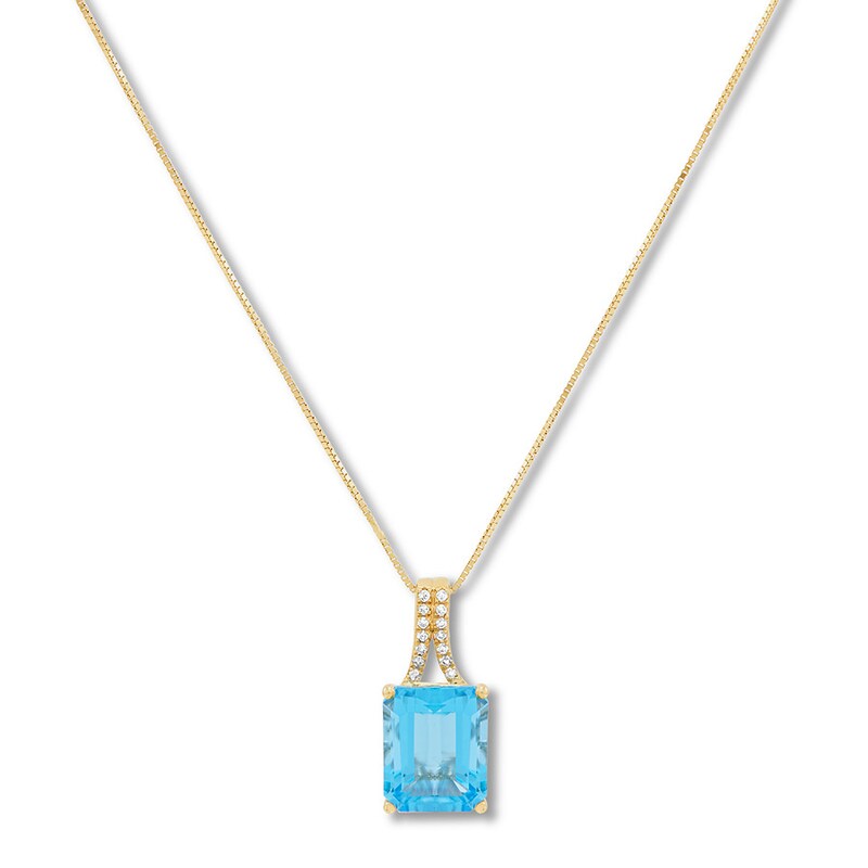 SALE blue topaz necklace,drop necklace Blue topaz necklace,Topaz jewelry,Sky blue stone,Gold teardrop pendant,pear necklace,gold filled