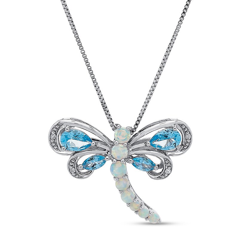 Iridescent /& Emerald Dragonfly Charm Bracelet and Pendant Set Earrings