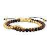 Thumbnail Image 0 of Men's Tiger's Eye Bolo Bracelet Stainless Steel