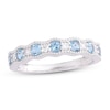 Thumbnail Image 0 of Blue & White Topaz Stacking Ring Sterling Silver