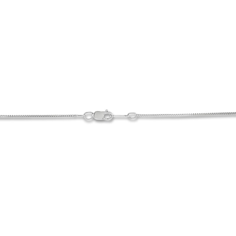 Iolite/Amethyst/Topaz Heart Necklace Sterling Silver 18"