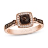 Thumbnail Image 1 of Le Vian Chocolatier Quartz Ring 1/5 ct tw Diamonds 14K Strawberry Gold
