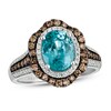 Le Vian Chocolatier Zircon Ring 3/4 ct tw Diamonds 14K Vanilla Gold